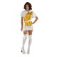 ABBA Cat Dress Yellow #3 (Anni-Frid) ADULT HIRE